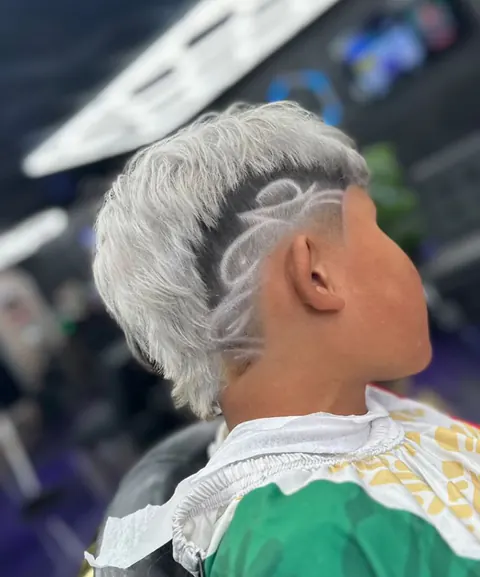 Color and custom haircut design
