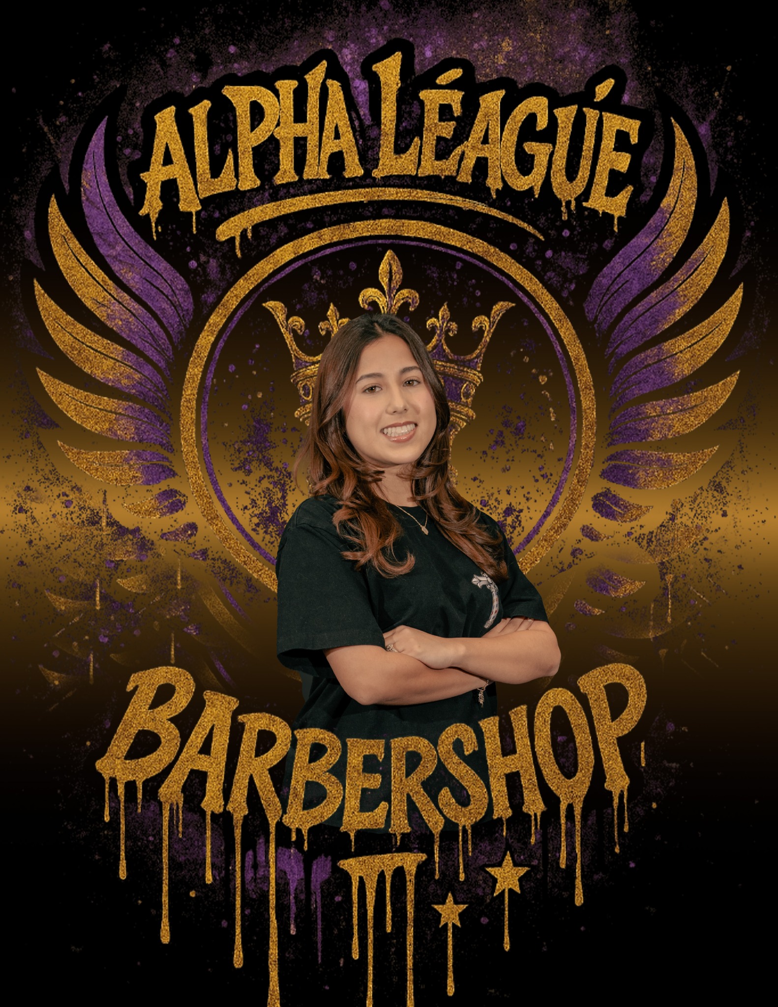 Alpha League barber portrait 2