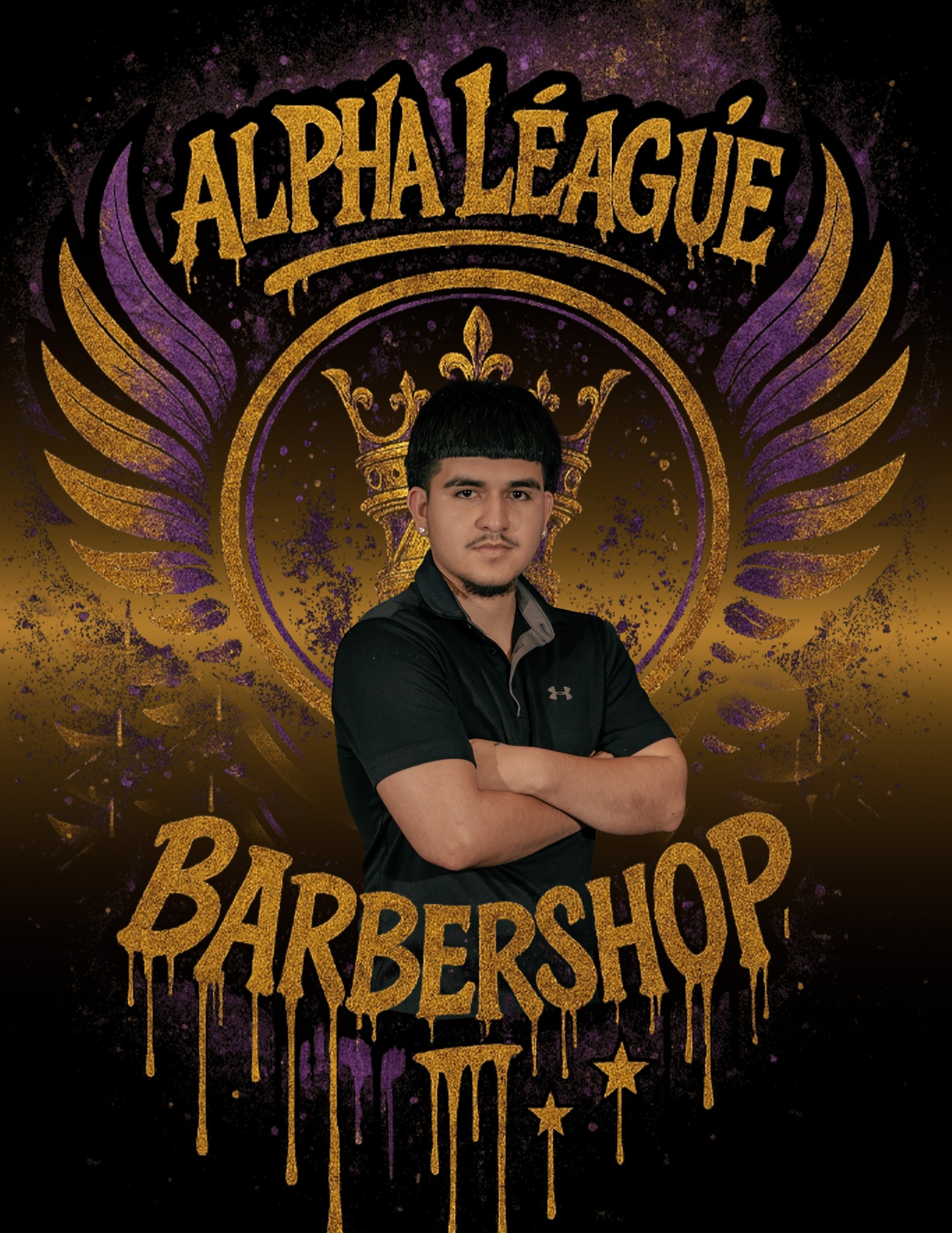 Alpha League barber portrait 6