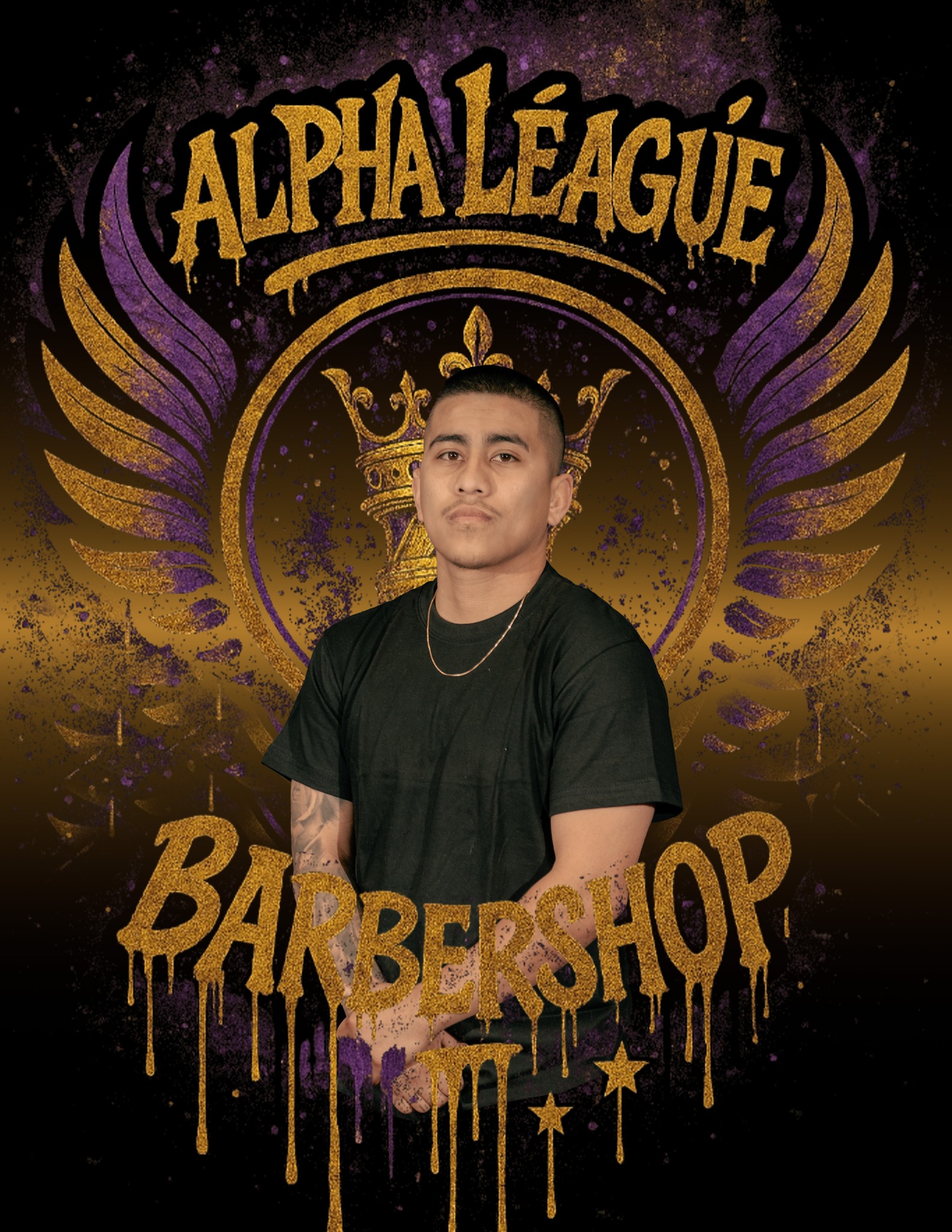 Alpha League barber portrait 7